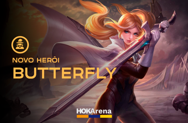 Butterfly Rift Nova HeroÃna DisponÃvel: Butterfly! – Honor of Kings Arena